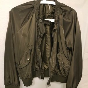 Free People Bomber Jacket